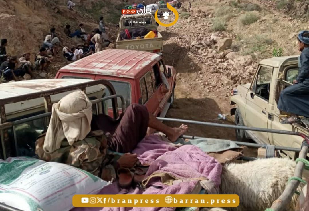 سكان بمناطق سيطرة الحوثيين جنوبي مأرب يروون لـ“بران برس” صورًا متعددة لمعاناتهم وتقييد تحركاتهم وإمتهانهم في المعابر