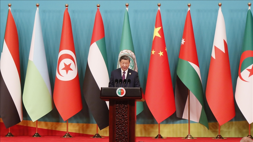 الرئيس الصيني في كلمته خلال افتتاح منتدى التعاون الصيني العربي