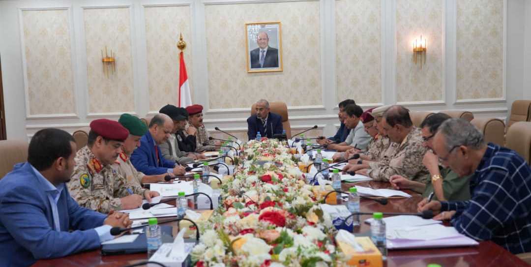 اجتماع اللجنة الأمنية العليا في عدن (سبتمبر نت)