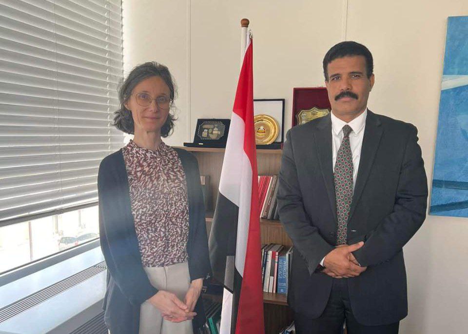 سفير اليمن لدى اليونسكو يناقش مع السفيرة الفرنسية إعادة تأهيل 5 متاحف يمنية