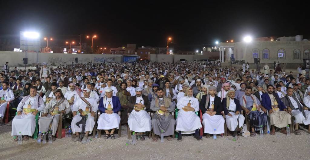 مقاومة مديريات شرق صنعاء تنظم مهرجانًا جماهيريًا بمأرب لدعم الجيش والأمن