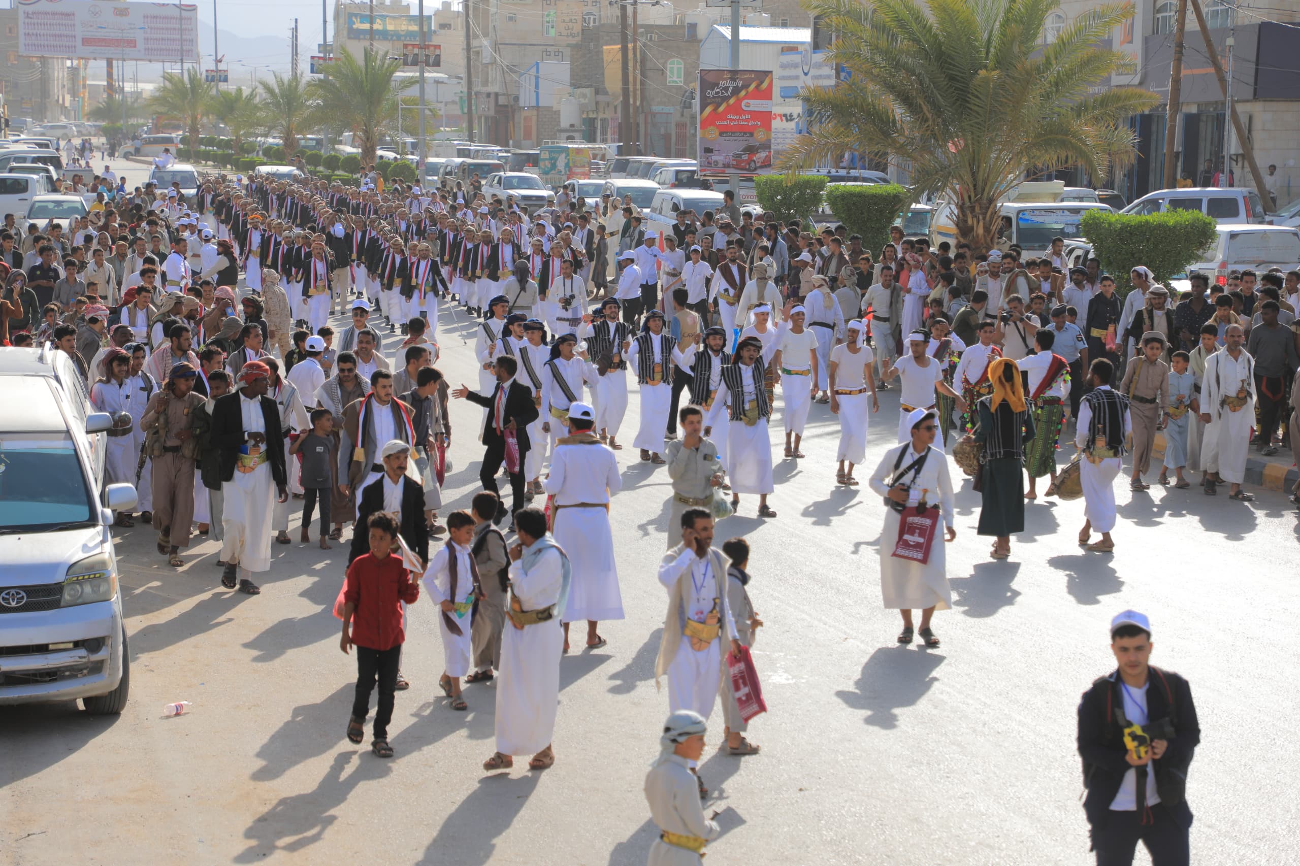 مأرب حفل زفاف 280 عريساً وعروس من أبناء محافظة ذمار