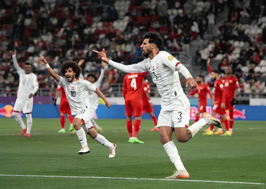 من مباراة المنتخب اليمني مع البحرين