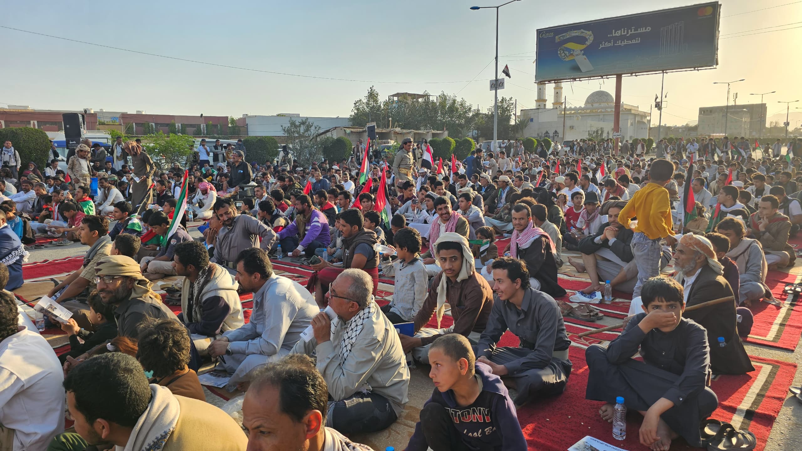 مأرب .. مهرجان العودة نصرة للشعب الفلسطيني