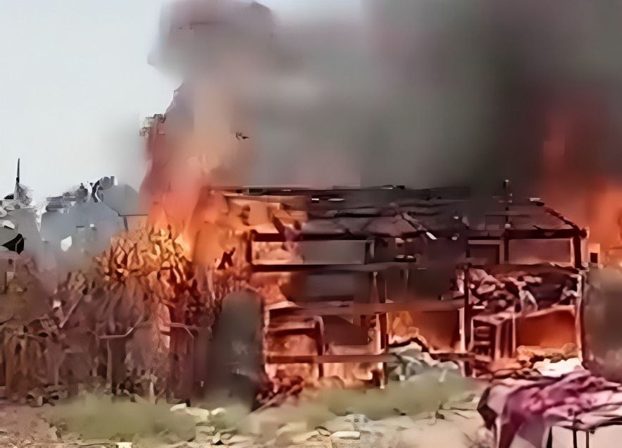 الحديدة.. حريق يلتهم عدد من مساكن النازحين في &quot;الخوخة&quot;
