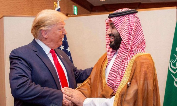 ولي العهد السعودي في لقاء سابق مع ترمب ولي العهد السعودي في لقاء سابق مع ترمب
