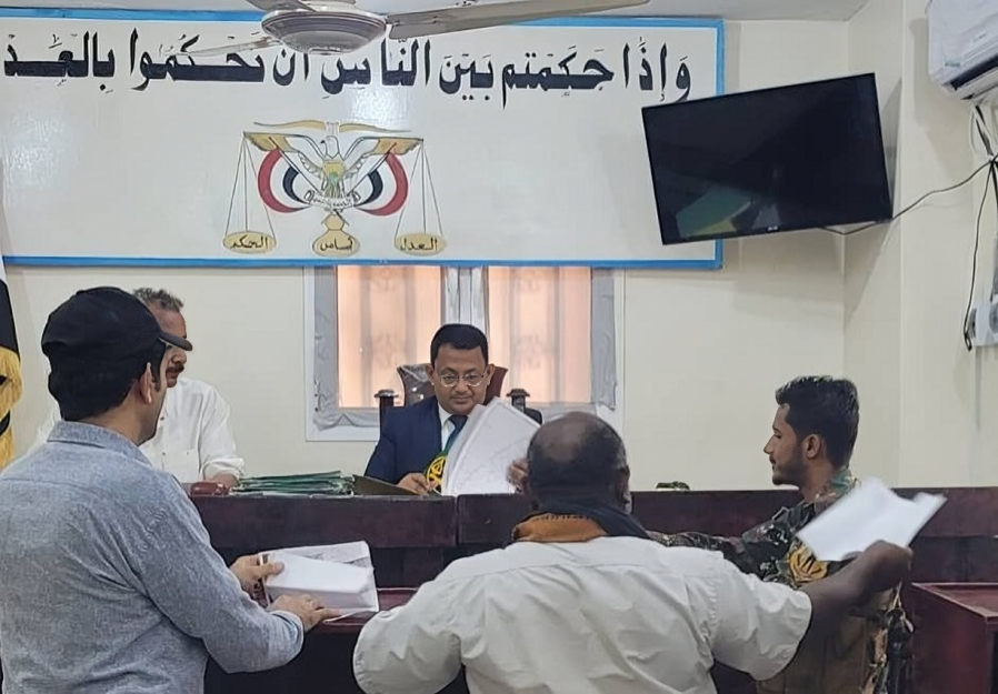 من جلسة محكمة الخوخة الابتدائية من جلسة محكمة الخوخة الابتدائية
