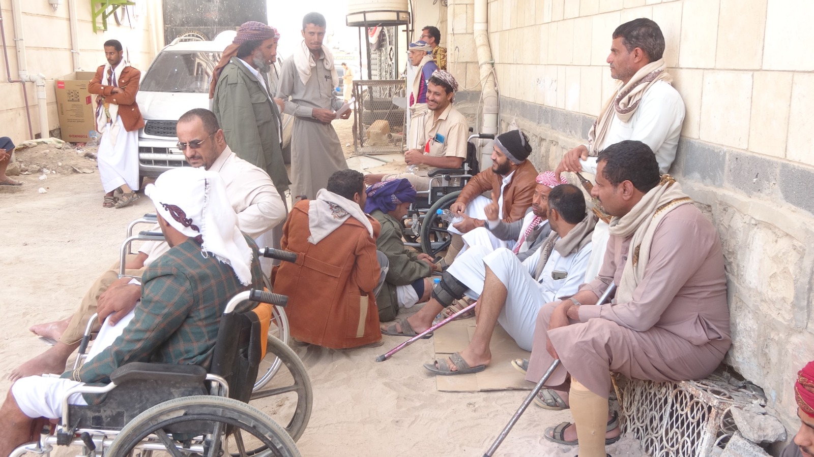 رابطة الجرحى والمعاقين في محافظة مأرب رابطة الجرحى والمعاقين في محافظة مأرب
