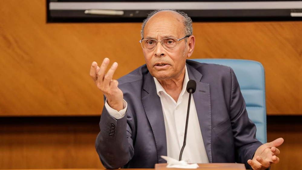 الرئيس التونسي السابق المنصف المرزوقي الرئيس التونسي السابق المنصف المرزوقي