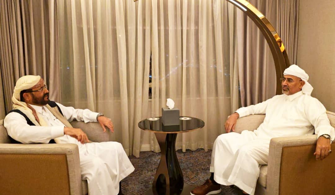سلطان العرادة وعيدروس الزبيدي سلطان العرادة وعيدروس الزبيدي