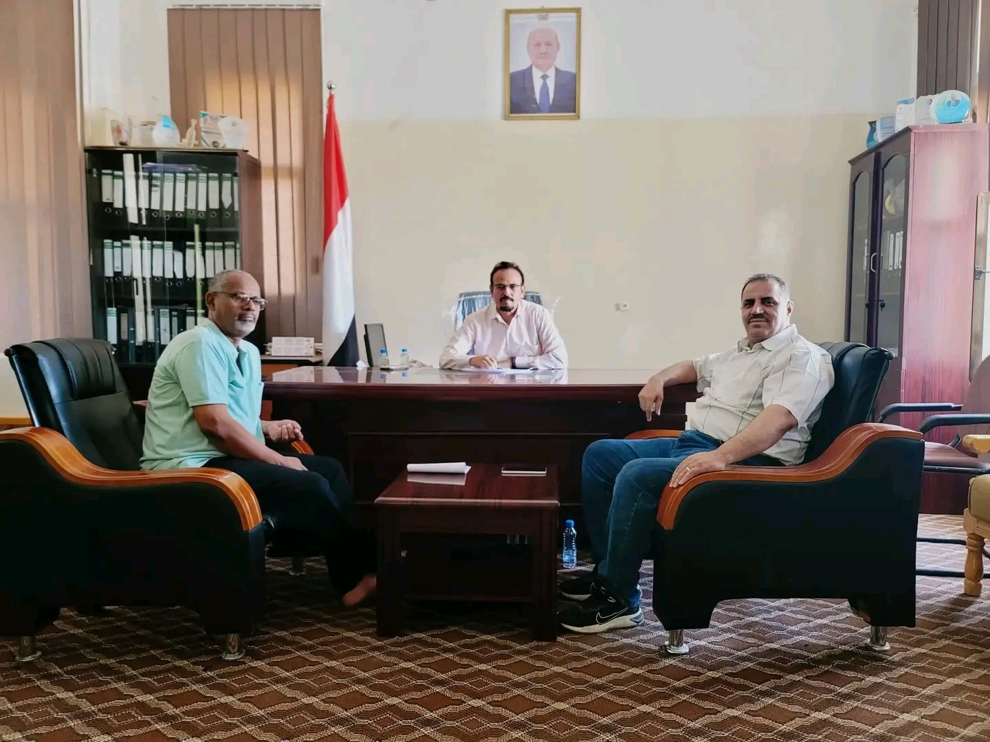 لقاء مدير مكتب الشباب والرياضة في مأرب بمدير المنخب الوطني تحت 23 لقاء مدير مكتب الشباب والرياضة في مأرب بمدير المنخب الوطني تحت 23